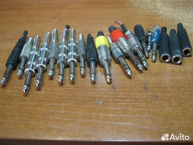 Аудио кабели и разъёмы