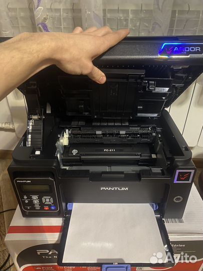 Мфу лазерный черно белый принтер Pantum M6500