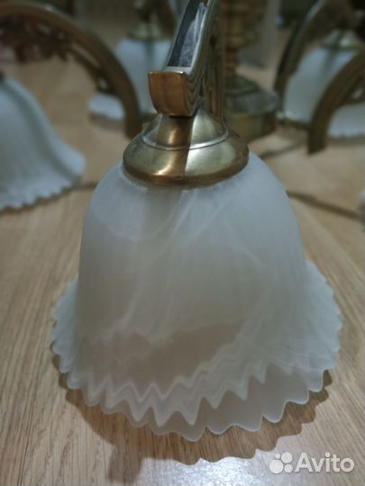 Люстра 5 плафонов Италия