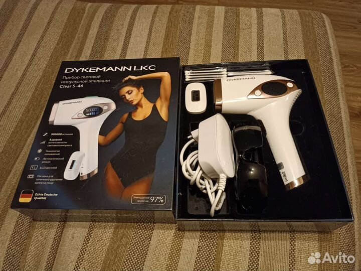 Фотоэпилятор dykemann clear