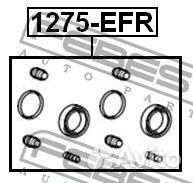 Ремкомплект суппорта тормозного заднего 1275EFR