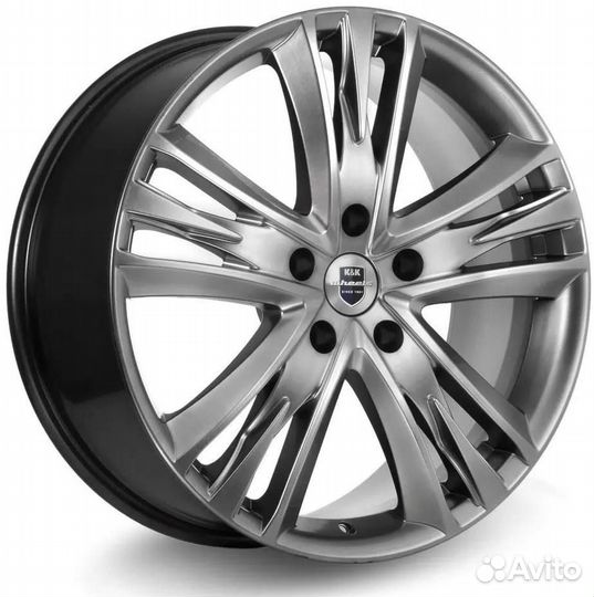 K&K Атлас 8.5x20 5x114.3 ET 40 Dia 67.1 (дарк плат