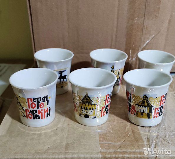 Стопки керамические СССР