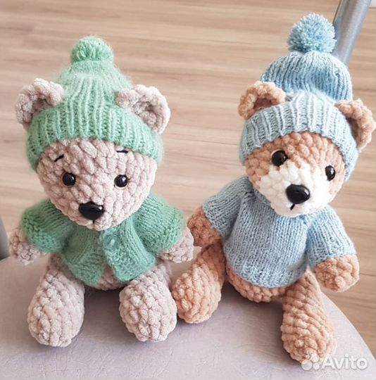 Мишки мягкие игрушки 20см