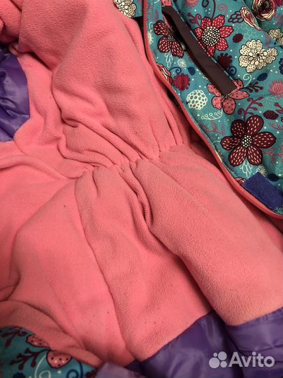 Зимний комбинезон для девочки