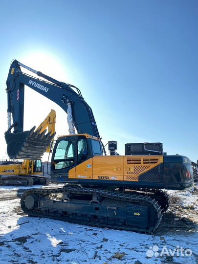 Гусеничный экскаватор Hyundai R505LVS, 2023