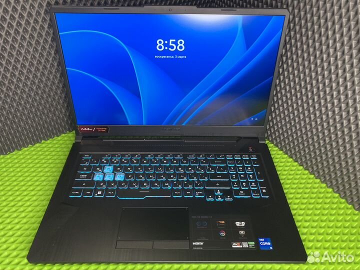 Новый игровой ноутбук Asus TUF 17.3