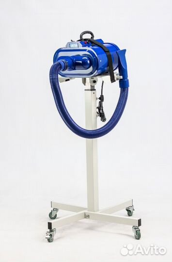 Фен компрессор для собак С-1 + штатив на колёсах