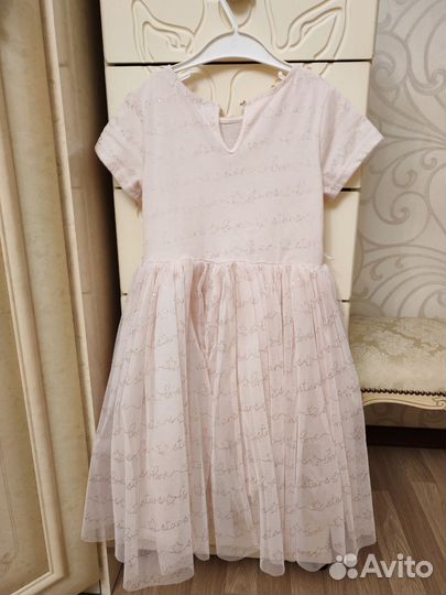 Нарядное платье для девочки 122 128