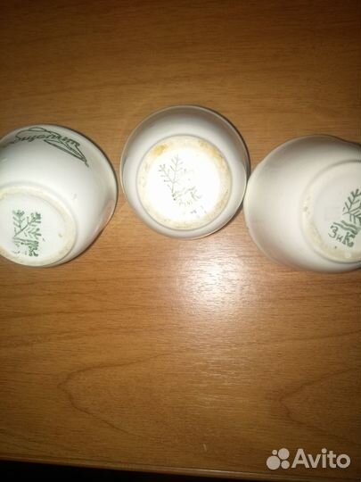 Горчичница, солонка, перечница Зик СССР