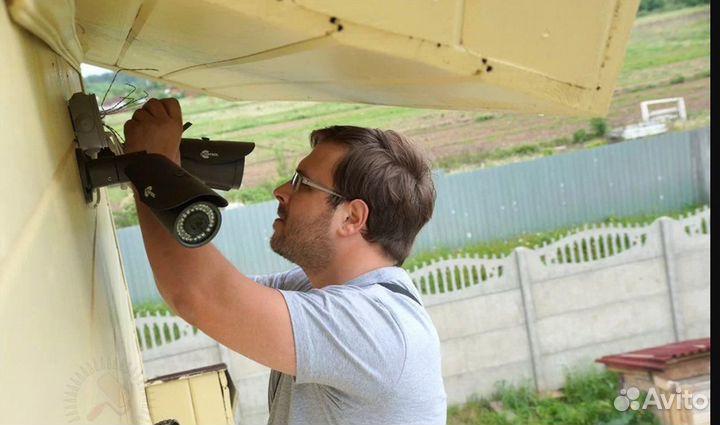 Установка видеонаблюдения, ремонт, настройка камер