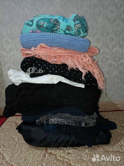 Пакет вещей 44-46 13 шт вещи пакетом