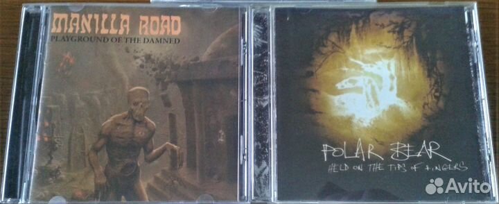 CD диски рок, метал б/у