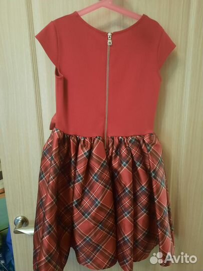 Нарядное платье hm для девочки 134-140