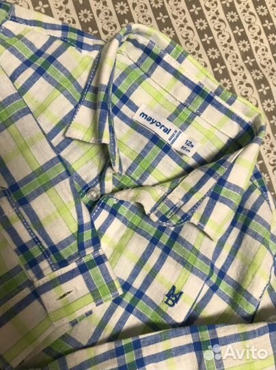Mayoral рубашка