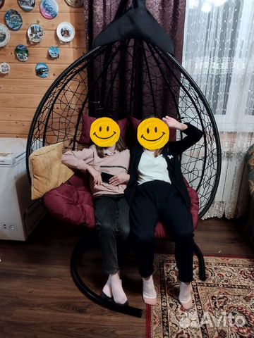 Подвесное кресло для двоих