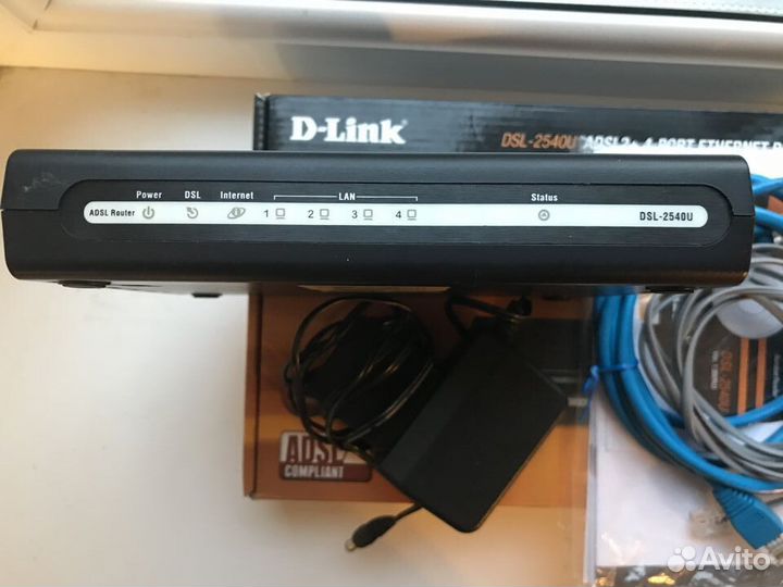 Роутер D-Link DSL-2540U