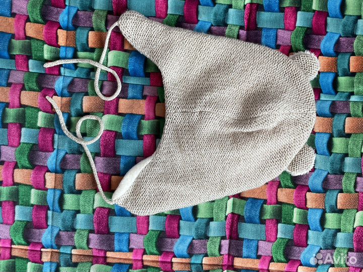 Шапка для мальчика демисезонная 47-49