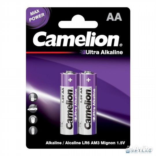 Camelion Ultra BL-2 LR6 (LR6-BP2UT, батарейка 1,5В