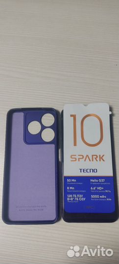 Tecno Spark 10, 8/128 ГБ