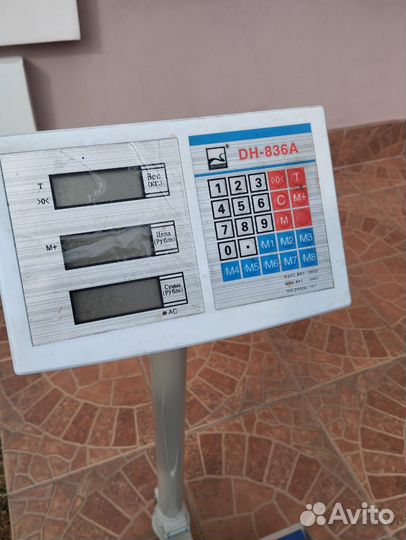 Весы платформенные TCS DH-836A