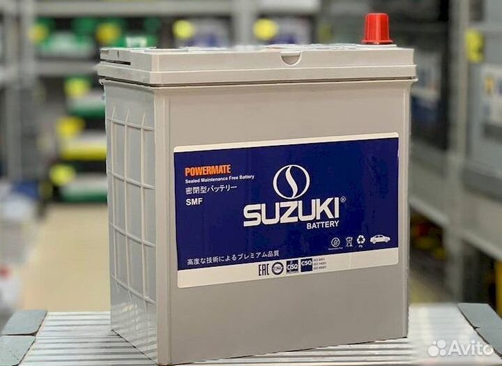 Аккумулятор новый с гарантией и установкой Suzuki