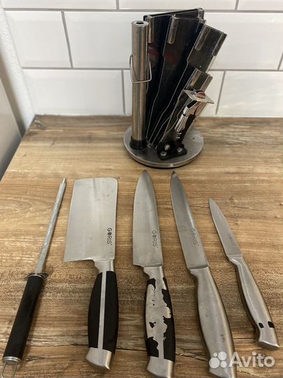 Набор ножей с подставкой