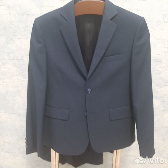 Костюм для мальчика школьный 3ка синий 152 р