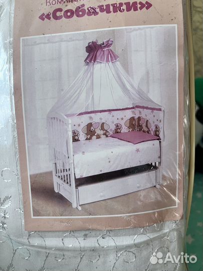 Бортики в детскую кроватку