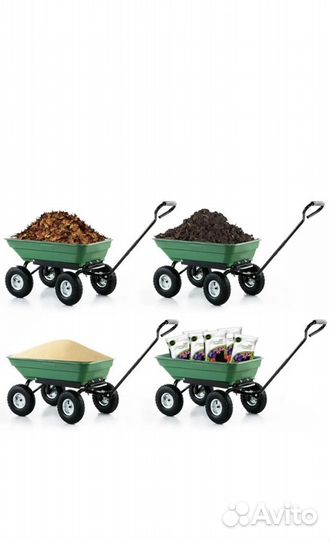 Садовая тачка 4 колеса