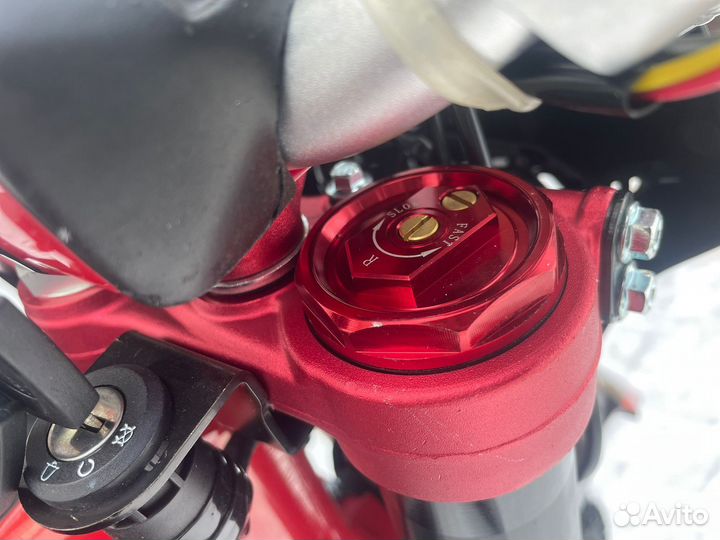 Кроссовый мотоцикл BSE Z10 Red Black