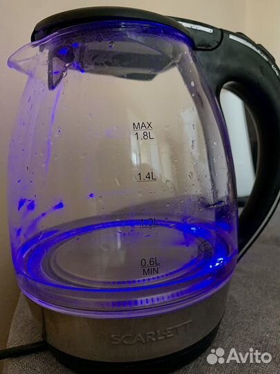 Чайник электрический scarlett на запчасти