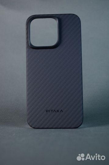 Карбоновый чехол Pitaka AramidFiber iP 15 Pro Max
