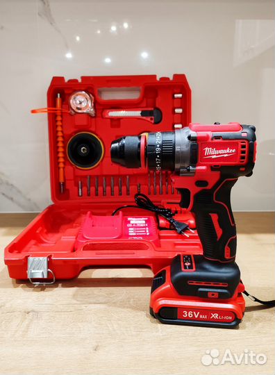 Бесщеточный шуруповерт Dewalt 36 вольт Milwaukee, Makita