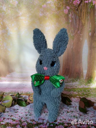 Плюшевый заяц ручной работы