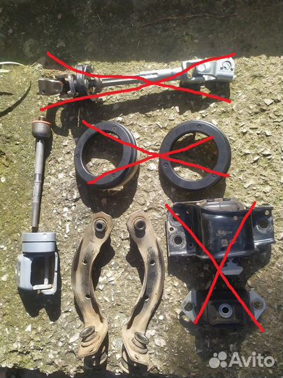 Рулевая тяга, кронштейны подрамника рено меган 2