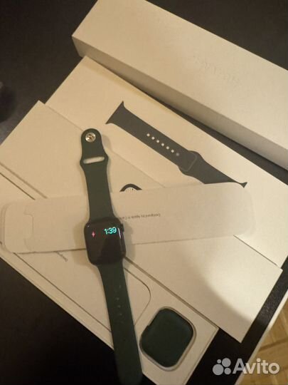 Часы apple watch 7 41 mm черные