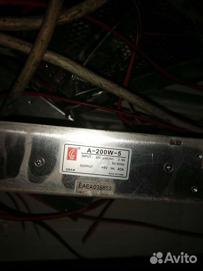 Блоки питания 200w 40А