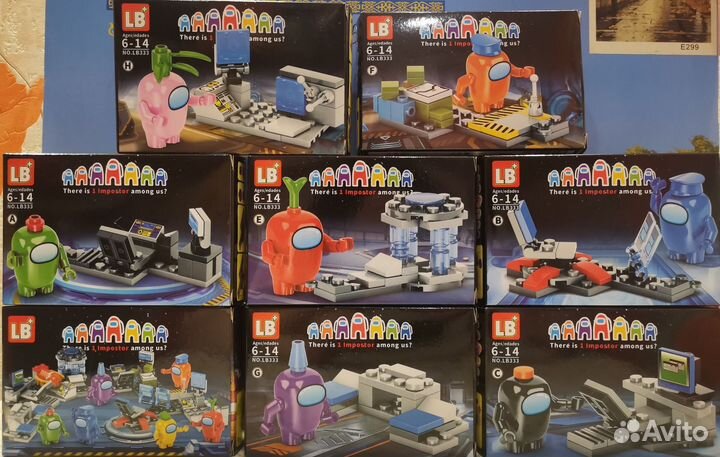 Lego among us комплект