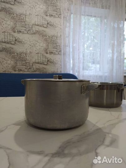 Кастрюля алюминиевая