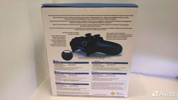 Геймпад для PlayStation 4 чёрный джойстик