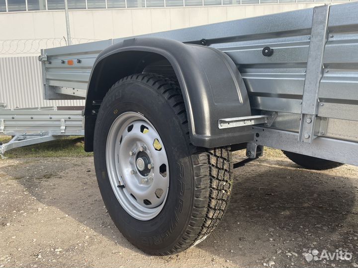 Прицеп Мзса 817717 размер 3,5х1,5х0,3 off road с крышкой