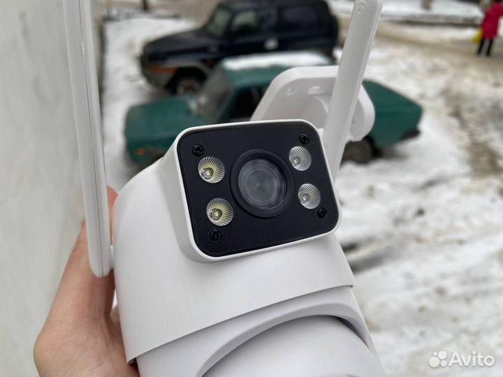 Камера видеонаблюдения wifi уличная Icsee