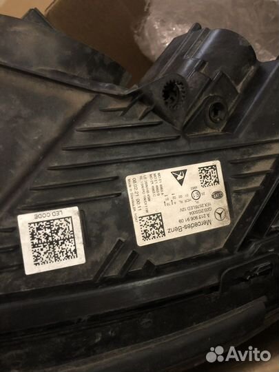 W213 фара на запчасти