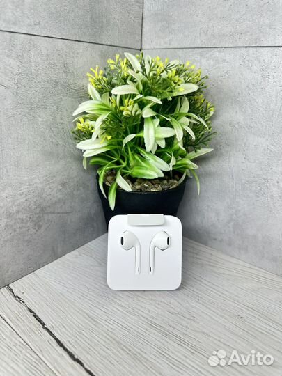 Наушники apple earpods lightning оригинал