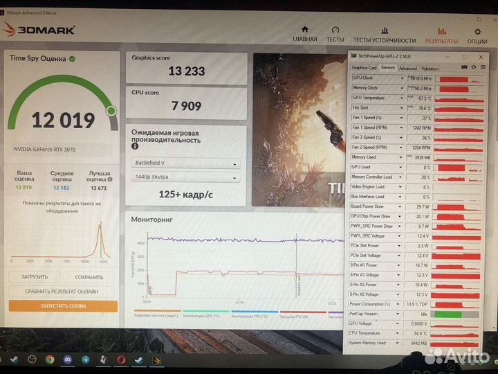 Видеокарта Colorful RTX 3070 Advanced 8Gb