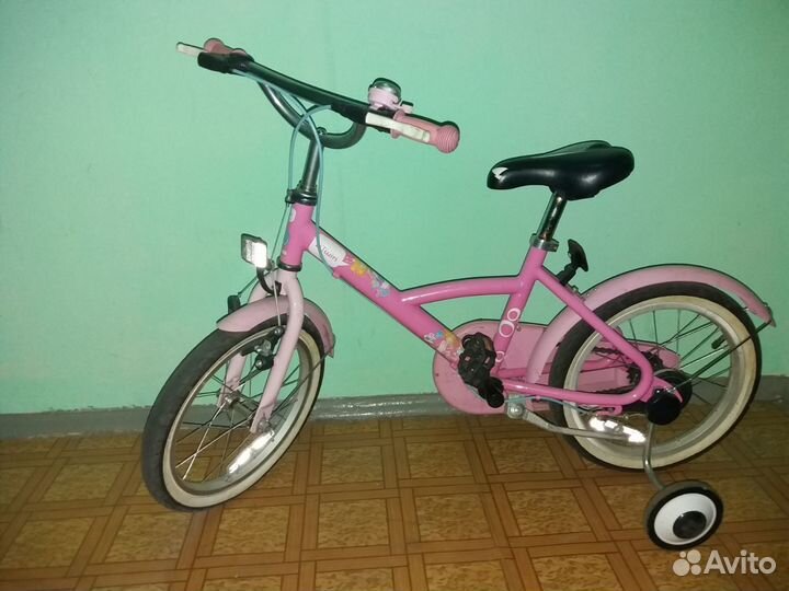 Детский велосипед Decathlon b'twin для девочки