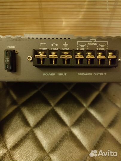 Усилитель 2х канальный бу