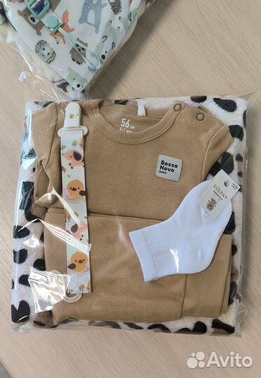 Подарочный набор для новорожденного 56 боди
