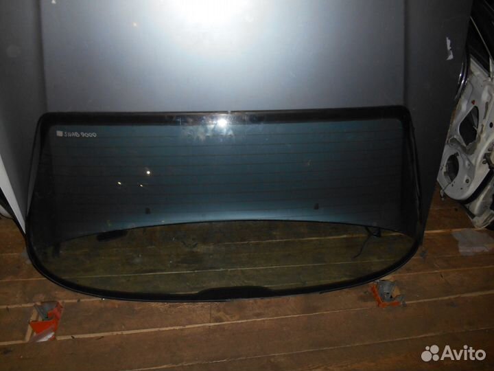 Заднее стекло saab 9000 сааб 9000